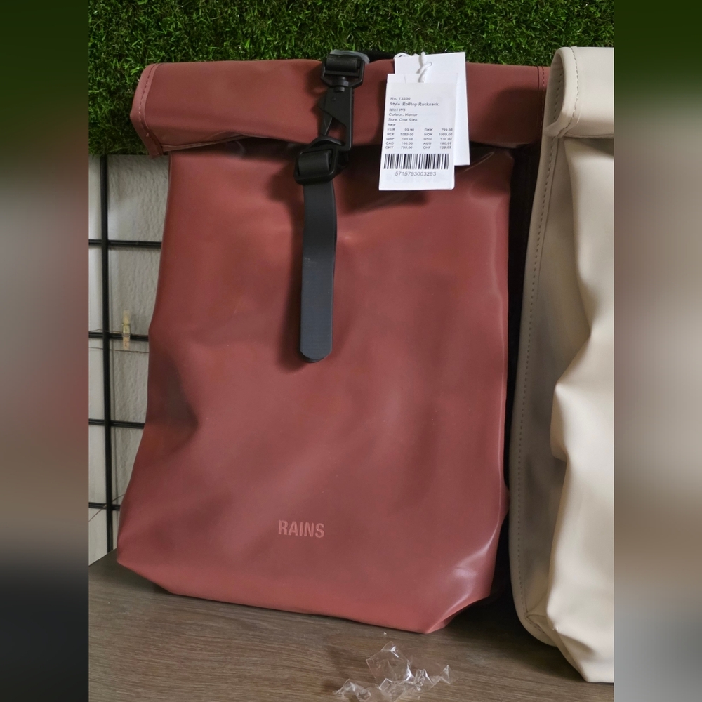 Rains Rolltop Rucksack Mini - Picture 7 of 7
